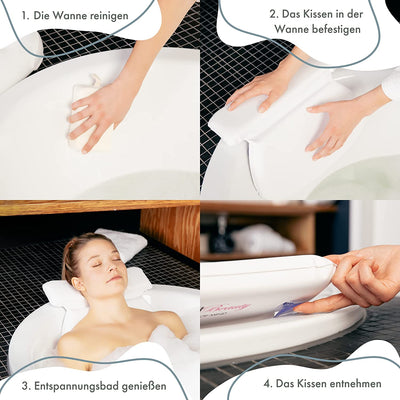 Luxury Ergonomic Bath Pillow
