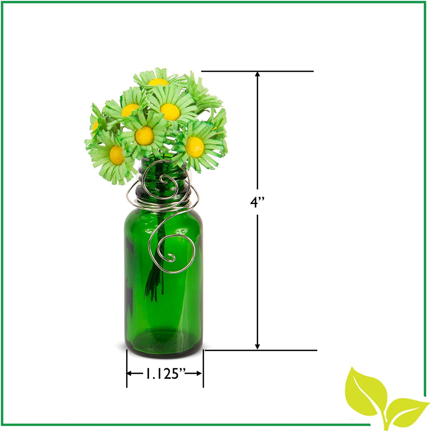 Mini Vase Bouquet: Decorative Suction Cup Bud Bottle Holder